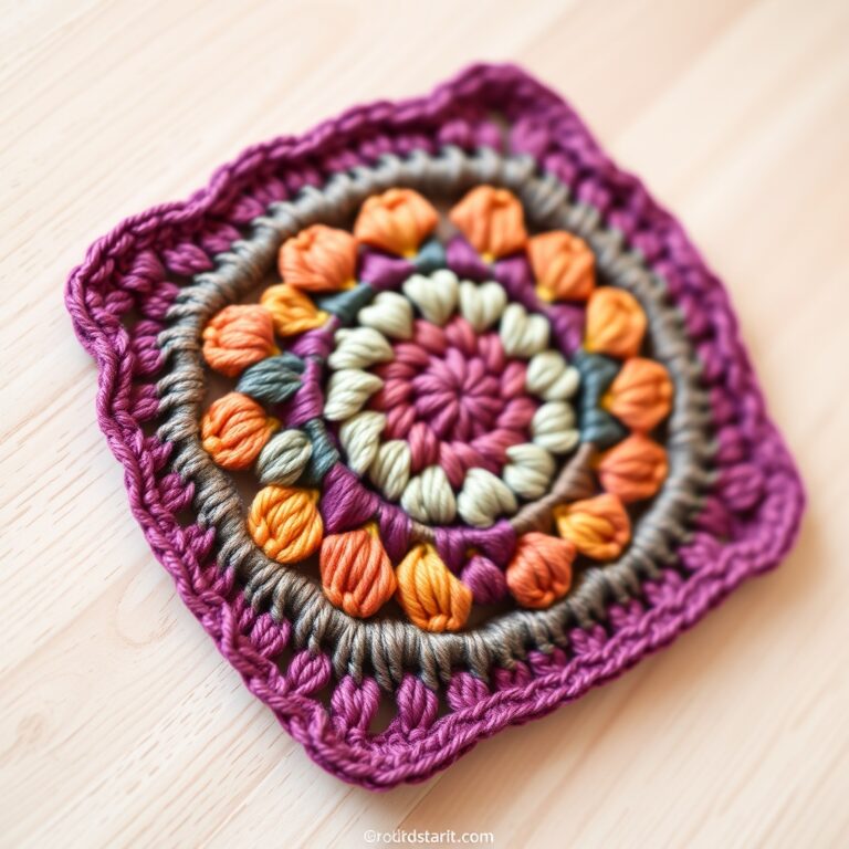 How to Make a Granny Square: 7 Beginner-Friendly Steps