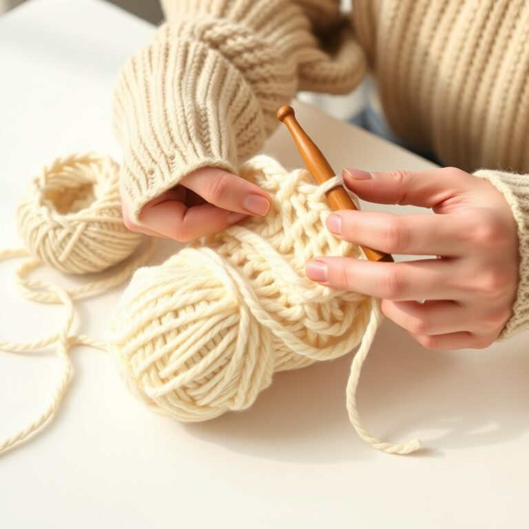 How to Weave in Crochet Ends So They Stay Hidden Forever