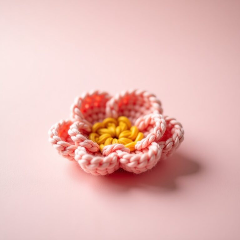 Linked Hearts Crochet Bracelet: Free 10-Step Pattern