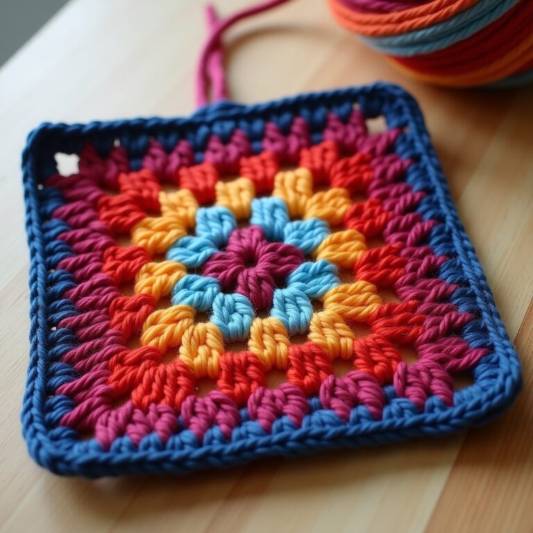 Pastel Granny Square Sweater: 5 Best Free Pattern Tips