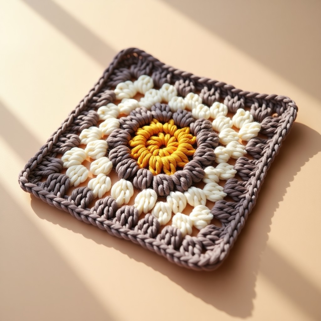patchwork square Joining Granny Squares: Methods Compared