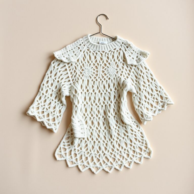 Puff Stitch Cardigan: Free Easy Crochet Pattern