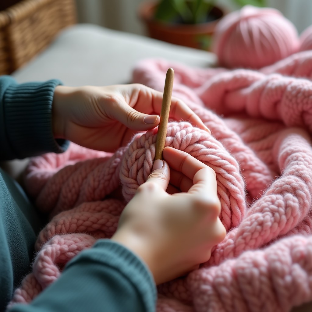 rose blanket Why this rose blanket works so well for beginners?