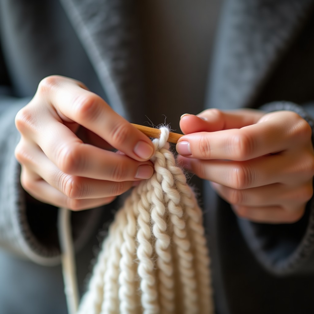 single How to Single Crochet Step 1: Make a Slip Knot