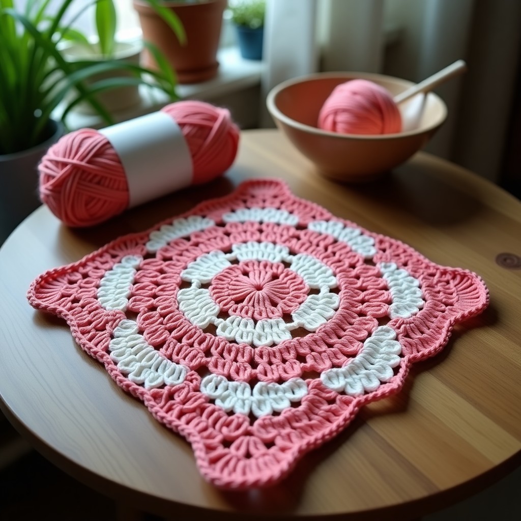 solid patchwork square Why a solid granny square pattern is so useful for beginners?