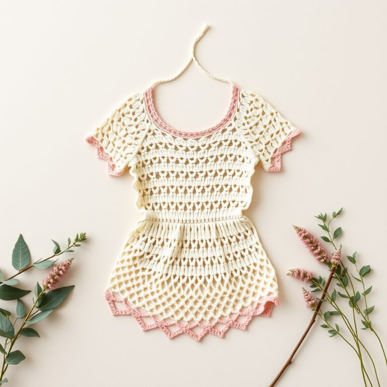 Striped Crochet Cardigan: 5 Easy Steps for Beginners