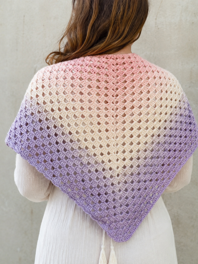 Crochet Shawl: 7 Stunning Ideas + a Free Granny Triangle Pattern