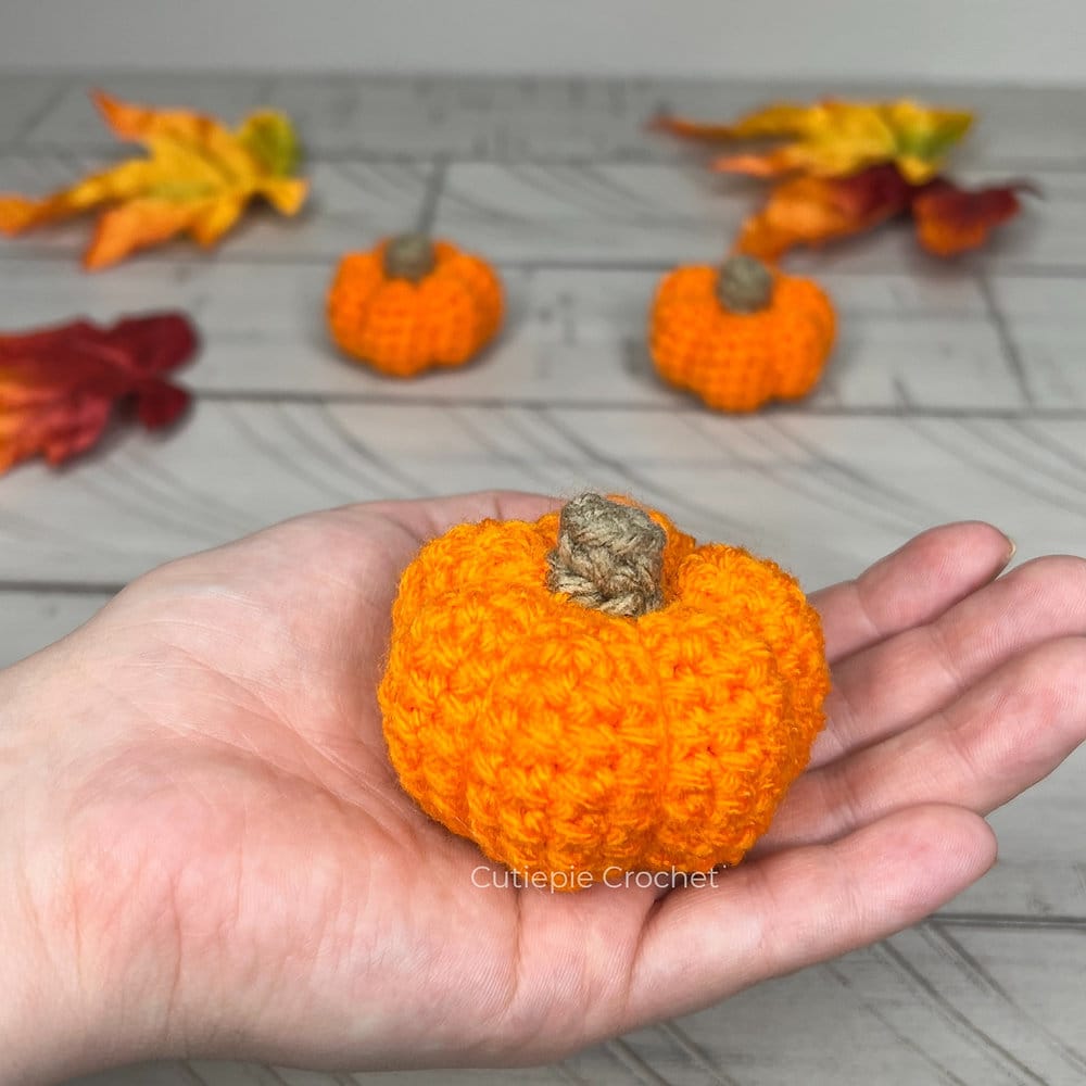 Mini Pumpkin Keychain