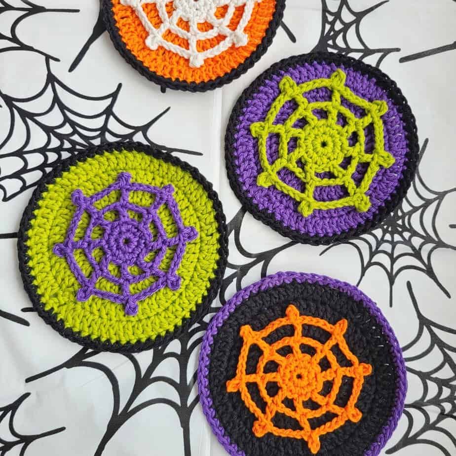 Spiderweb Coasters