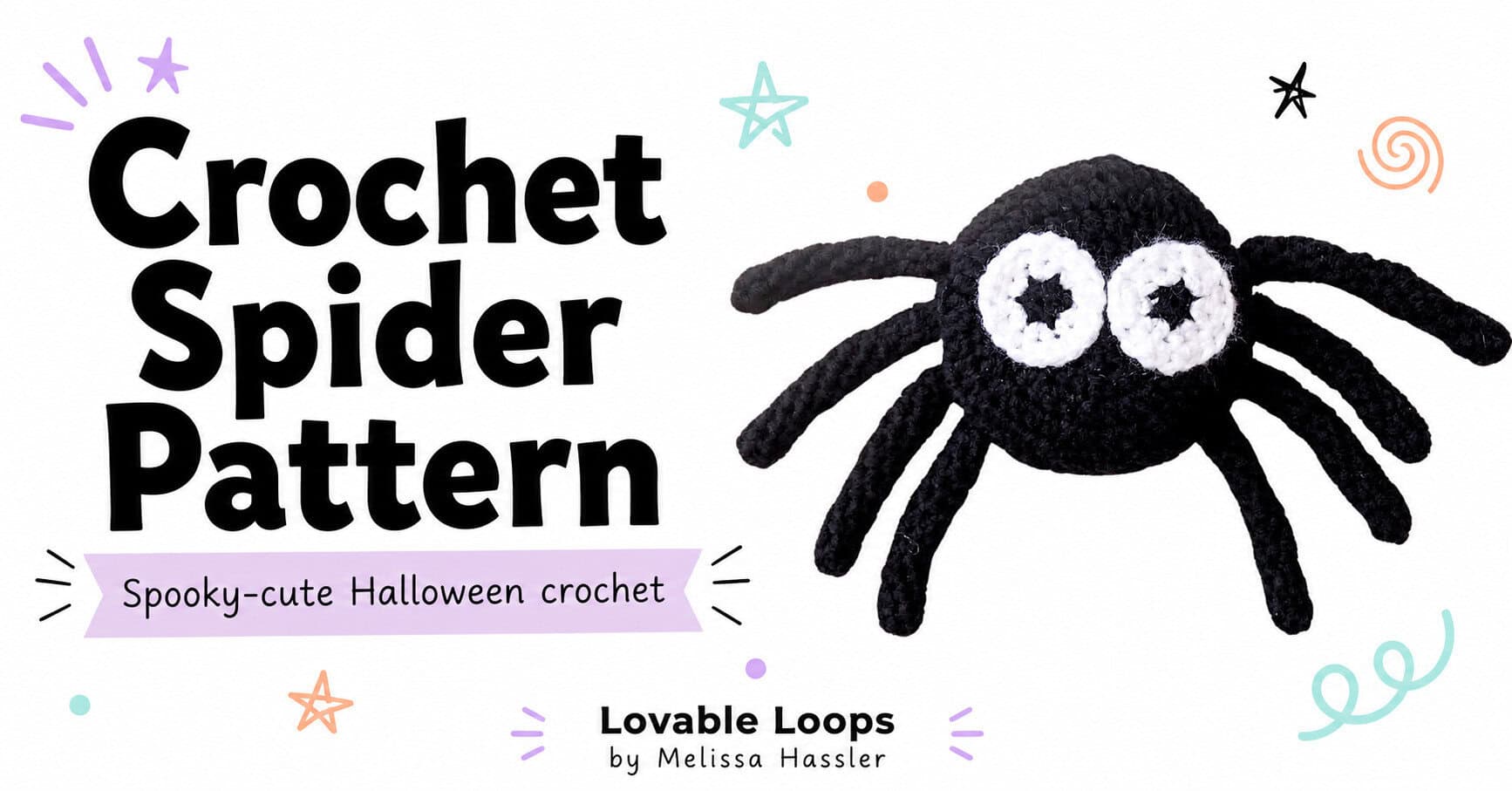 Spooky Crochet Spider