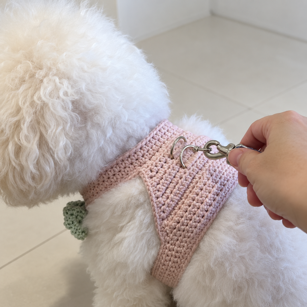 Crochet Pet Harness Patterns: 11 Free Designs