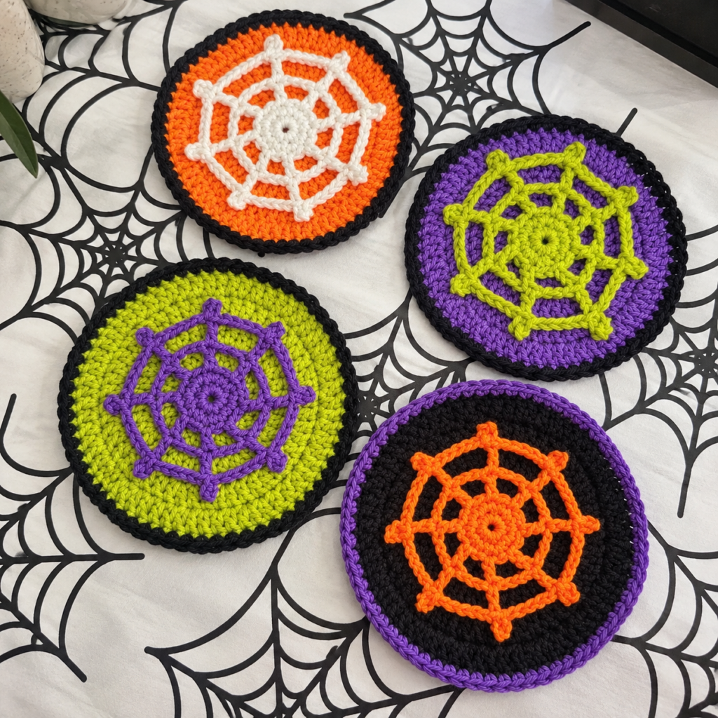 Crochet Spider & Spiderweb Patterns: 12 Free Halloween Designs
