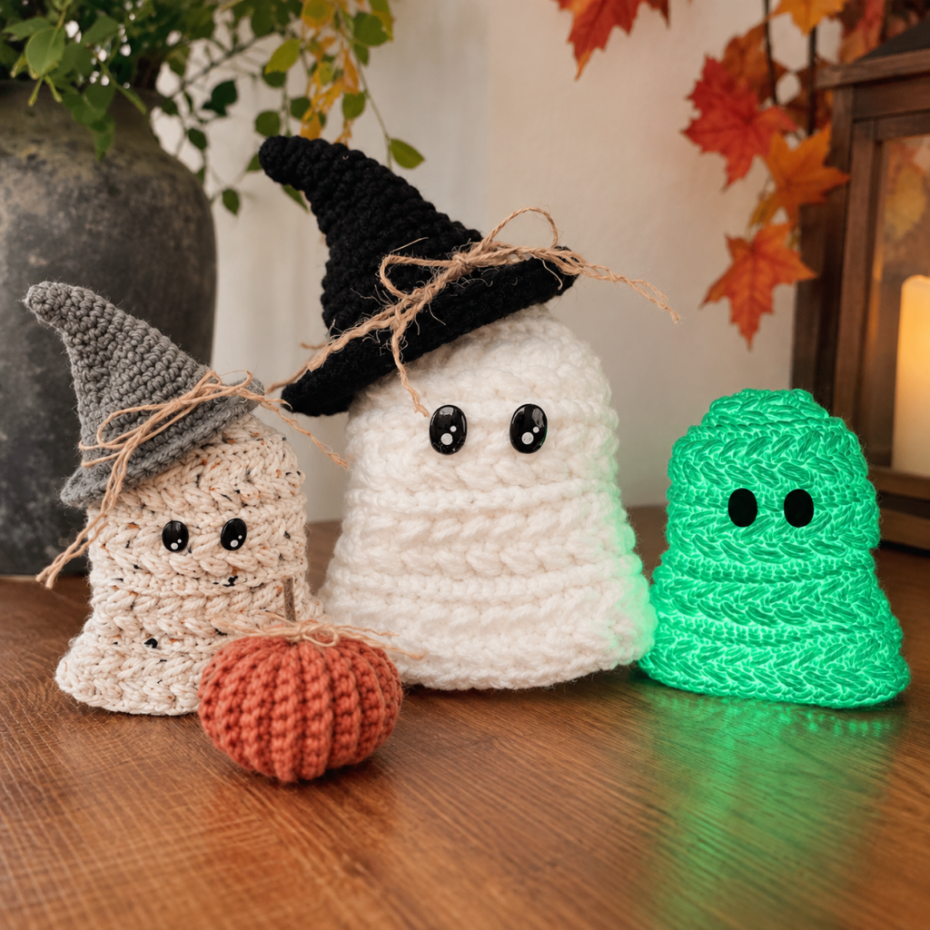 Crochet Ghost Patterns: 12 Free Halloween Designs