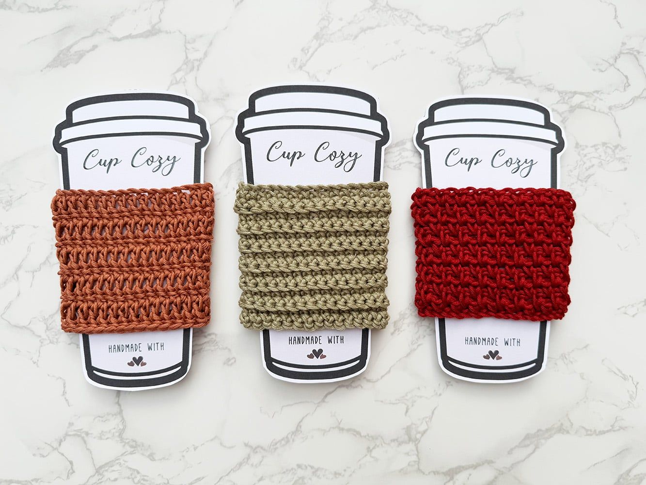 Crochet Cup Cozy Pattern