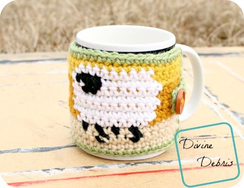 Dancing Sheep Mug Cozy
