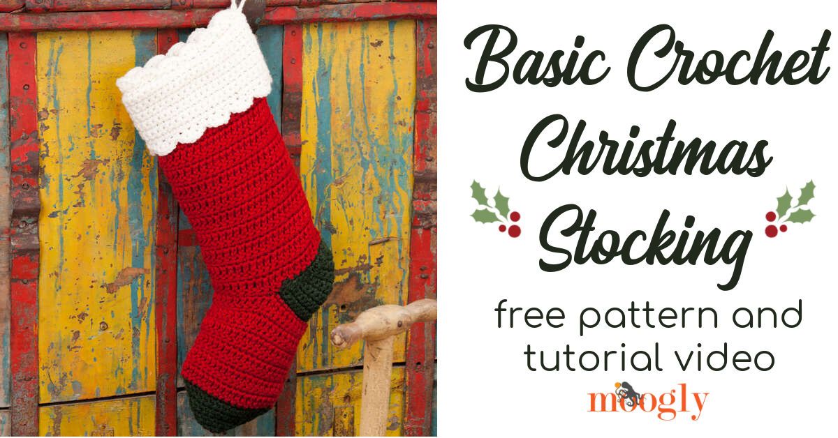 Basic Crochet Christmas Stocking